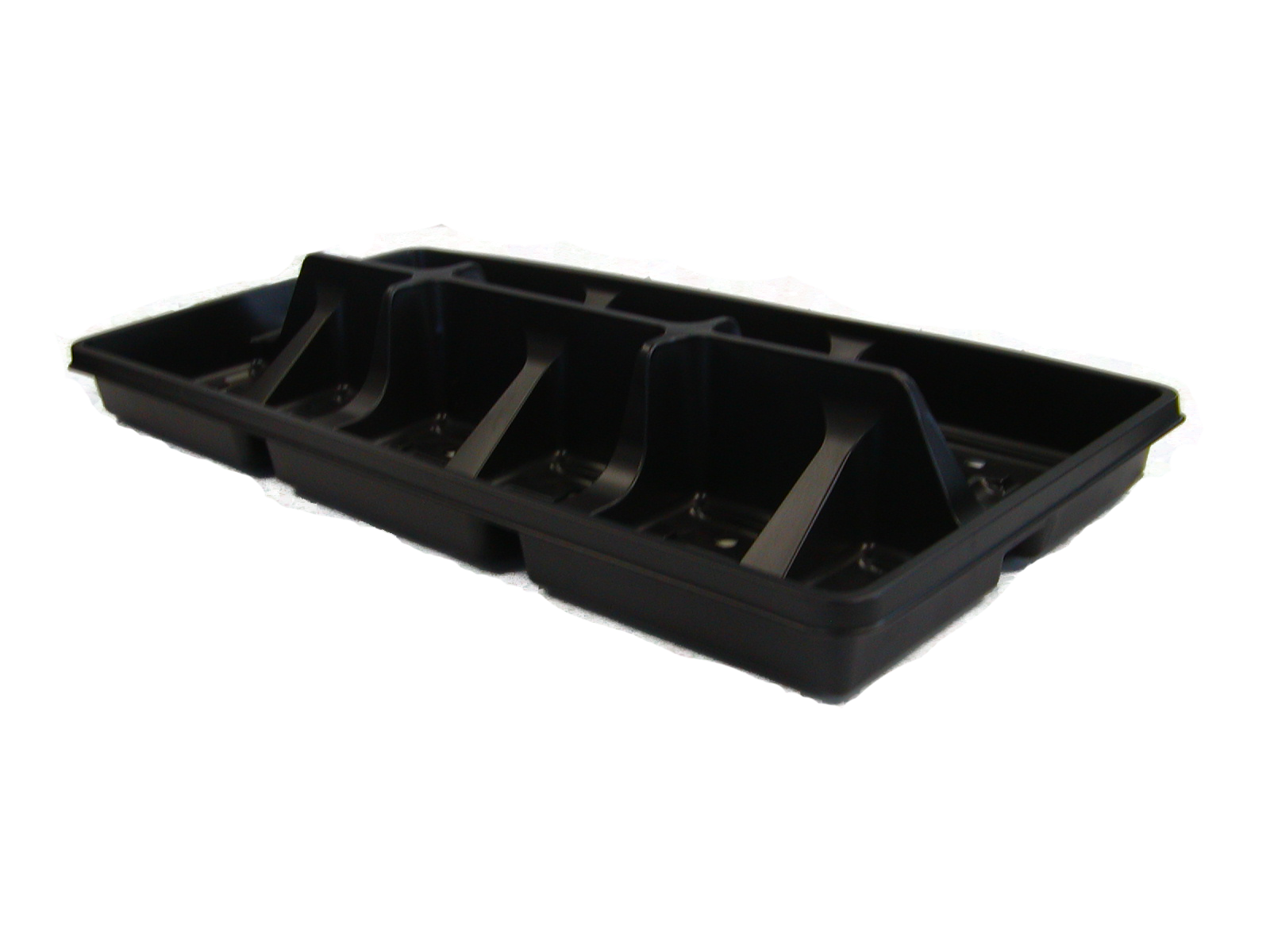 8SR Flat SW Tag Slot Black - 100 per case - Containers
